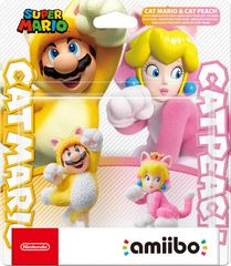 Nintendo Amiibo Super Mario - Cat Mario and Cat Peach Double Pack (AMII-0285)