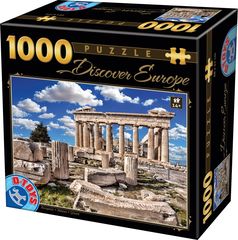 Πάζλ Discover Europe Parthenon 2D 1000pcs (65995-05)