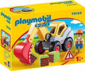 Playmobil 123: Φορτωτής Εκσκαφέας (70125)