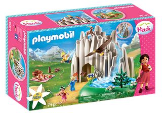 Playmobil Heidi: Η Χάιντι, ο Πέτερ και η Κλάρα στην Κρυστάλλινη Λίμνη (70254)