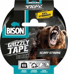 Υφασμάτινη Ταινία  Μαύρη 10m GRIZZLY TAPE BISON