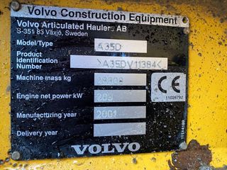 Μηχάνημα Volvo 2001 A35D   -thumb-26