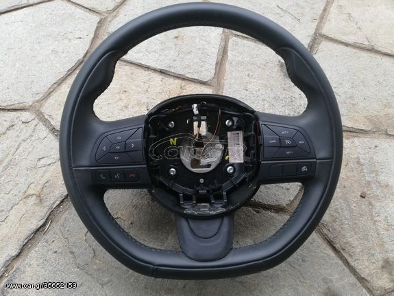 ΤΙΜΟΝΙ ΔΕΡΜΑΤΙΝΟ ME ΧΕΙΡΙΣΤΗΡΙΑ & CRUISE CONTROL FIAT 500X  2014 - 2019 