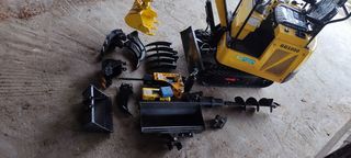 Εκσκαφέας Με Ερπύστριες Yanmar 2025 XN 12  Yanmar,kubota, Perkins-thumb-11