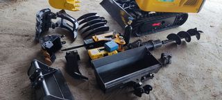 Εκσκαφέας Με Ερπύστριες Yanmar 2025 XN 12  Yanmar,kubota, Perkins-thumb-10