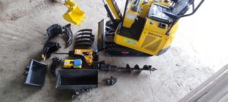Εκσκαφέας Με Ερπύστριες Yanmar 2025 XN 12  Yanmar,kubota, Perkins-thumb-9