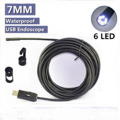Κάμερα ενδοσκοπική αδιάβροχη USB 7mm με καλώδιο 2 μέτρα - Cst HN-05B