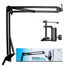 ARTSOUND NB-35 Broadcasting Streaming Table Mount Stand Microphone - ArtSound and Lights