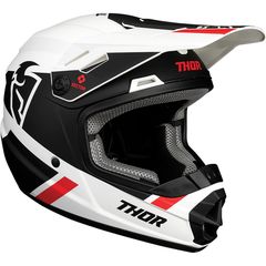 ΚΡΑΝΟΣ ΠΑΙΔΙΚΟ MX YOUTH SECTOR SPLIT WHITE/BLACK MIPS HELMET| THOR