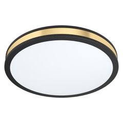 LED-ΠΛΑΦΟΝΙΕΡΑ Ø380 ΜΑΥΡΟ/ΧΡΥΣΟ PESCAITO