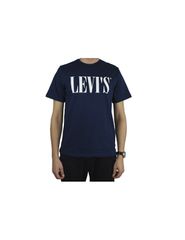 Levi"s Relaxed Fit 90"s Serif Ανδρικό T-shirt Navy Μπλε με Λογότυπο 69978-0130