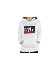 Levi"s Graphic Sport Γυναικείο Φούτερ με Κουκούλα Marshmallow 35946-0001