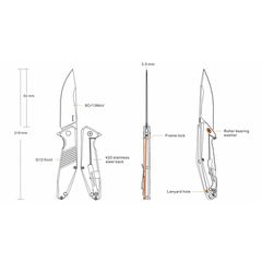 Σουγιάς Ruike D191-B-thumb-3