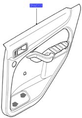 ΤΑΠΕΤΣΑΡΙΑ ΠΟΡΤΑΣ ΠΙΣΩ ΑΡ.FORD FOCUS 05-08 (Medium Light Stone)