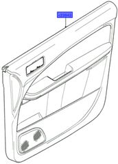 ΤΑΠΕΤΣΑΡΙΑ ΠΟΡΤΑΣ ΕΜΠΡΟΣ ΔΕΞΙΑ FORD FOCUS (Camel)