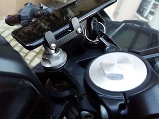  βάση στήριξης συσκευών GPS / PDA / κινητών / κάμερας Μπαράκι για gps βάση για οργανα -Yamaha YZF-R125