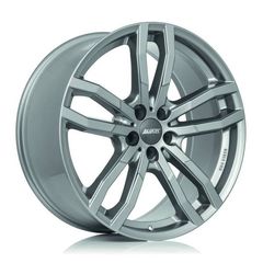 Alutec DriveX metal-grey frontpoliert Wheel - 9,5x21 - 5x112