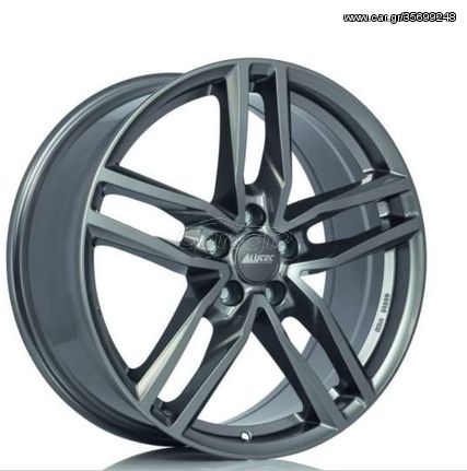Alutec Ikenu graphit frontpoliert Wheel - 6,5x16 - 4x100