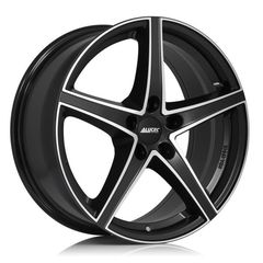 Alutec Raptr racing black frontpolished Wheel - 7,5x18 - 5x120