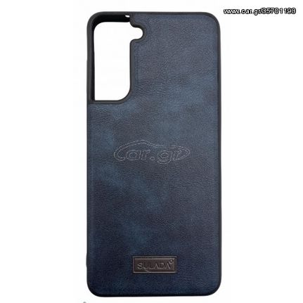 Θήκη Sulada Leather Series Samsung Galaxy S21+ Plus 5G G996 Blue