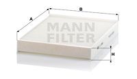 Φίλτρο, αέρας εσωτερικού χώρου MANN-FILTER CU2842 Volkswagen Amarok 3000cc TDI 4motion 224ps 2016-Σήμερα (7H0819631)