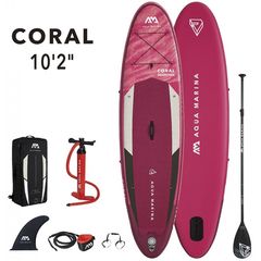 Sup-Stand Up Paddle Aqua Marina 2022 Aqua Marina Coral 10'2''