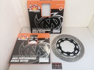 ΔΙΣΚΟΠΛΑΚΕΣ MOTO-MASTER T-FLOATER 6mm 320mm YAMAHA YZF-R1 / YZF-R6 / MT-10 / MT-09 / TRACER / T-MAX 530 / T-MAX 560