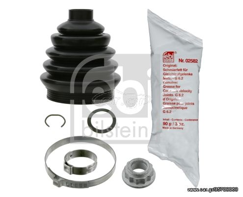 Σετ φούσκες, άξονας μετ. κίν. FEBI BILSTEIN 15824 Volkswagen Polo 1900cc SDI 64ps 1996-1999 (6N0498203)