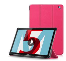 Trifold Stand Θήκη για το Galaxy Tab A 8 (Wifi) 2019 T290/T295 Ροζ (oem)