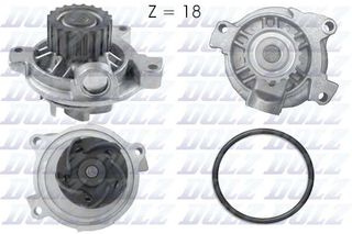 Αντλία νερού DOLZ A178 Volkswagen Transporter T4 Bus 2500cc Syncro 110ps 1992-2003 (074121004,074121004A,074121004AX,074121004B,074121004F)