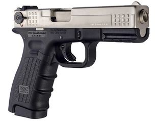 GLOCK AUSTRIA Satin 9mm PAK Πιστόλι αντίγραφο starter pistol-ισχυρού κρότου Σηματοδοσίας