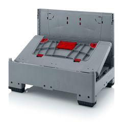 Πτυσσόμενο Παλετοκιβώτιο (Collapsible Big Box) με 4 Ανοιγόμενα Πορτάκια 120X80X100-thumb-5