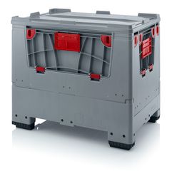 Πτυσσόμενο Παλετοκιβώτιο (Collapsible Big Box) με 4 Ανοιγόμενα Πορτάκια 120X80X100-thumb-8