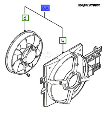 ΒΕΝΤΙΛΑΤΕΡ FORD ESCORT 1995-2001 ME A/C