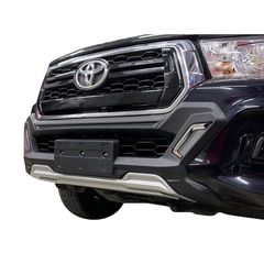 Toyota Hilux (Rocco) 2018-2020 Πρόσθετο Μπροστινού Προφυλακτήρα Με DRL