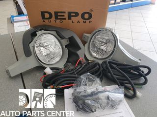 ΠΡΟΒΟΛΕΙΣ TOYOTA HILUX 05-09 FULL KIT ΜΕ ΒΑΣΕΙΣ ΔΙΑΚΟΠΤΗ ΚΑΛΩΔΙΑ ΛΑΜΠΕΣ ΡΕΛΕ ΑΣΦΑΛΕΙΟΘΗΚΗ ΚΑΙΝΟΥΡΙΟ