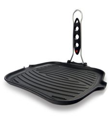 DIETELLAGO Τηγάνι GRILL μαντέμι με θερμικό δείκτη 25X25cmTH. ILSA Italy