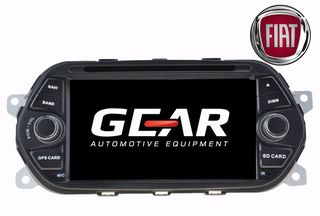 Gear OEM Οθόνη (7") Multimedia-Navigation Android 7.1 κατάλληλη για Fiat TIPO '2015