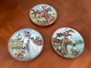 3 Συλλεκτικα  πιάτα Αγγλίας royal Worcester 