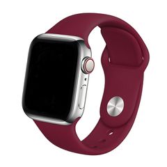 Wine Silicone Λουράκι Apple Watch 42/44/45/46/49mm