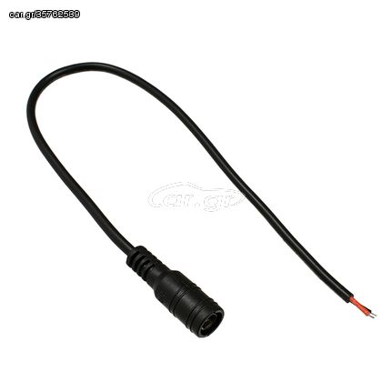 GloboStar® 70735 Feme Connector με Καλώδιο 5.5*2.1