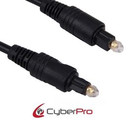 Optical Audio Cable TOS male 4mm -TOS male 1 m.