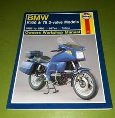 BMW K100 & 75 2VALVE 1983-93 987CC -740CC