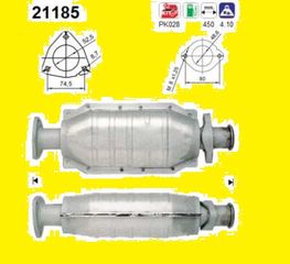 ΚΑΤΑΛΥΤΗΣ OPEL ASTRA F 1.4/1.6cc 1991-2005     KARALOIZOS exhaust 