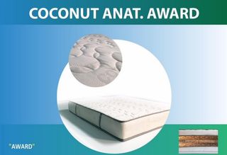 Achaia Strom Coconut Award διπλό 140x200x26cm ανατομικό μέτριο προς μαλακό με bonnel ελατήρια και κοκοφοίνικα