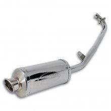 ΕΞΑΤΜΙΣΗ ΟΛΟΣΩΜΗ HONDA ASTREA SUPRA 100 OVAL ΝΙΚΕΛ ΜΕ ΜΠΟΥΚΑ PROTECHT