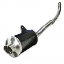 ΕΞΑΤΜΙΣΗ ΟΛΟΣΩΜΗ YAMAHA CRYPTON-R 115 INOX OVAL ΜΕ ΜΑΥΡΗ ΜΠΟΥΚΑ PROTECHT