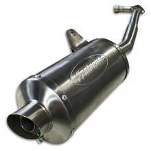 ΕΞΑΤΜΙΣΗ ΟΛΟΣΩΜΗ INOX SYM VF 125 ΟΒΑΛ ΜΕ ΜΠΟΥΚΑ PROTECHT