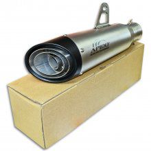 ΤΕΛΙΚΟ ΕΞΑΤΜΙΣΗΣ UNIVERSAL Φ51 250MM INOX APIDO RACING