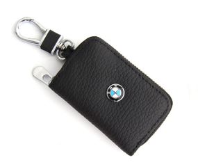  Κλειδοθήκη Δερμάτινη  Μπρελόκ Πορτοφόλι  Θήκη Τσάντα για Κλειδιά με Λογότυπο Μάρκας BMW